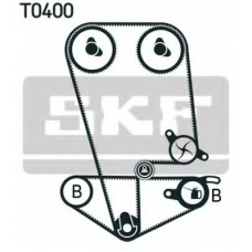 VKMA 93014 SKF Комплект ремня грм