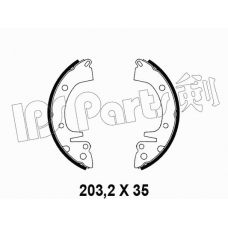 IBL-4512 IPS Parts Тормозные колодки