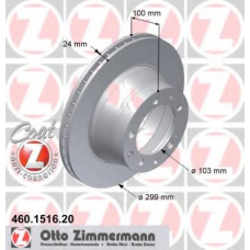 460.1516.20 ZIMMERMANN Тормозной диск