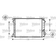 734755 VALEO Радиатор, охлаждение двигателя
