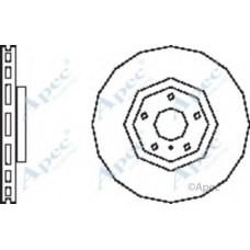 DSK2567 APEC Тормозной диск