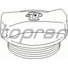 107 532 TOPRAN Крышка, резервуар охлаждающей жидкости