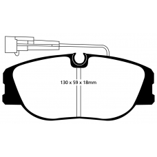 DP4733R EBC Brakes Колодки тормозные