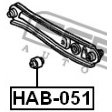 HAB-051 FEBEST Подвеска, рычаг независимой подвески колеса
