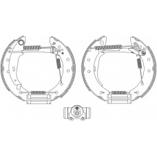 8DB 355 004-791 HELLA Комплект тормозных колодок