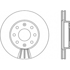 BDR2145.20 OPEN PARTS Тормозной диск