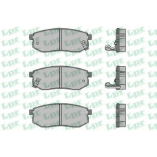 05P1514 LPR Комплект тормозных колодок, дисковый тормоз