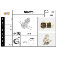 NI9026 SNRA Стартер