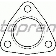 107 209 TOPRAN Прокладка, труба выхлопного газа