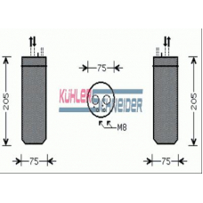 8902501 KUHLER SCHNEIDER Осушитель, кондиционер