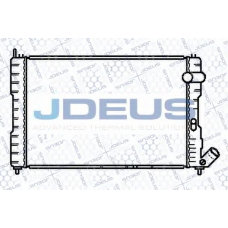 007B28 JDEUS Радиатор, охлаждение двигателя