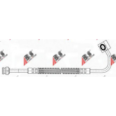 SL 4163 ABS Тормозной шланг