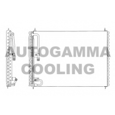 102828 AUTOGAMMA Конденсатор, кондиционер