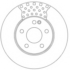 562314BC BENDIX Тормозной диск