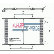 1520131 KUHLER SCHNEIDER Конденсатор, кондиционер