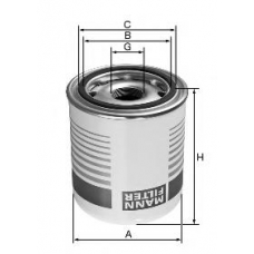 TB 1394/5 x MANN-FILTER Патрон осушителя воздуха, пневматическая система