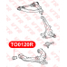 TO0120R VTR Сайлентблок нижнего рычага передней подвески