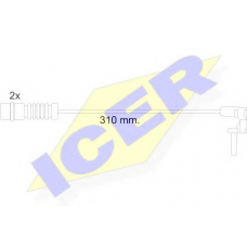 610453 E C ICER Сигнализатор, износ тормозных колодок