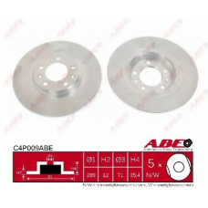 C4P009ABE ABE Тормозной диск