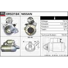 DRS3164 DELCO REMY Стартер