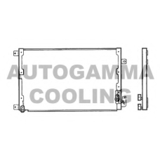 101821 AUTOGAMMA Конденсатор, кондиционер