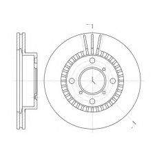 6553 10 KAWE Тормозной диск