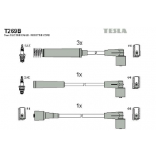 T269B TESLA Комплект проводов зажигания