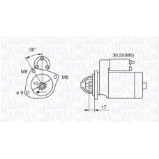 063280021010 MAGNETI MARELLI Стартер
