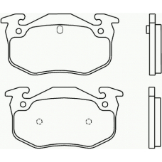 MDK0179 MINTEX Комплект тормозов, дисковый тормозной механизм