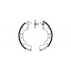 8DB 355 002-191 HELLA PAGID Комплект тормозных колодок