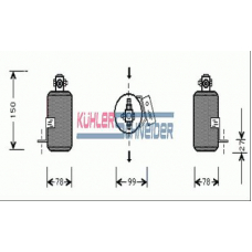 8914701 KUHLER SCHNEIDER Осушитель, кондиционер