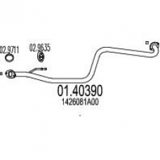 01.40390 MTS Труба выхлопного газа
