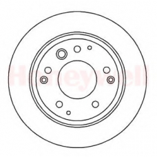 561813B BENDIX Тормозной диск