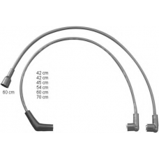 ZEF1214 BERU Комплект проводов зажигания