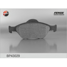 BP43029 FENOX Комплект тормозных колодок, дисковый тормоз