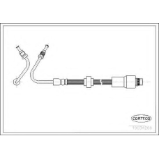 19034266 CORTECO Тормозной шланг