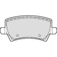 ADB01613 COMLINE Комплект тормозных колодок, дисковый тормоз