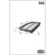 LFAF394 LUCAS FILTERS Воздушный фильтр