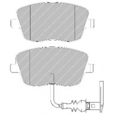 FDB1662 FERODO Комплект тормозных колодок, дисковый тормоз