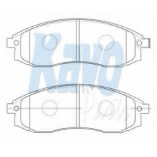 BP-5535 KAVO PARTS Комплект тормозных колодок, дисковый тормоз