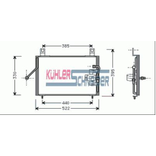 0220051 KUHLER SCHNEIDER Конденсатор, кондиционер