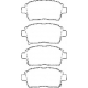 BP1481 QUINTON HAZELL Комплект тормозных колодок, дисковый тормоз