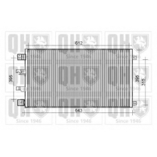 QCN578 QUINTON HAZELL Конденсатор, кондиционер