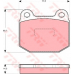 GDB1493 TRW Комплект тормозных колодок, дисковый тормоз