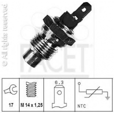 7.3032 FACET Температурный датчик охлаждающей жидкости; датчик,
