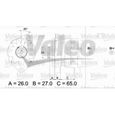 436461 VALEO Генератор