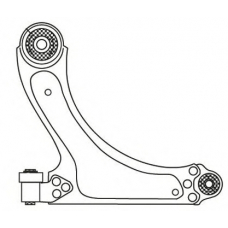 2743 FRAP Рычаг независимой подвески колеса, подвеска колеса