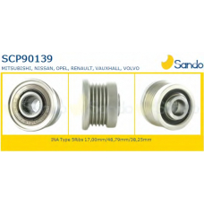 SCP90139 SANDO Ременный шкив, генератор