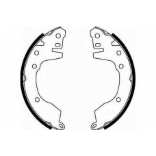 GS8517 TRW Комплект тормозных колодок
