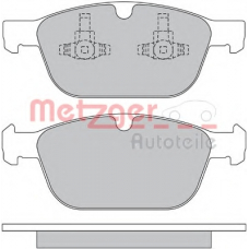 1170229 METZGER Комплект тормозных колодок, дисковый тормоз